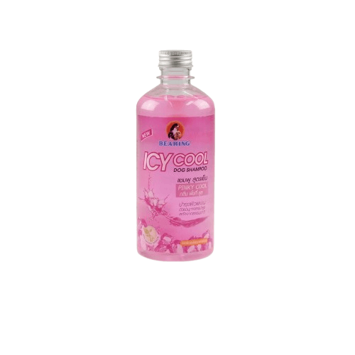 แชมพูสุนัข BEARING สูตรเย็น ICY COOL ขนาด 450ML กลิ่น PINKY COOL (REFILL)