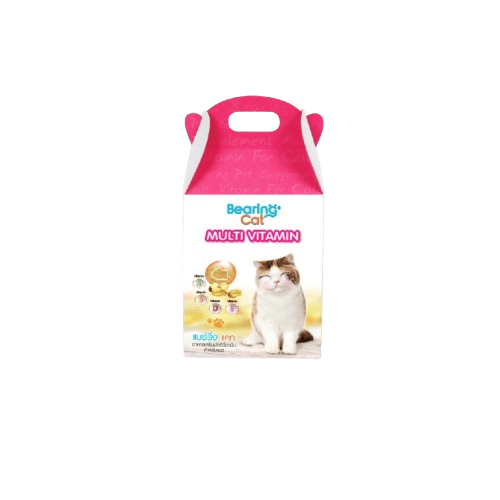 วิตามินรวมสำหรับแมว BEARING CAT สูตร MULTI VITAMIN FOR CAT ขนาด 50 เม็ด/กล่อง_0