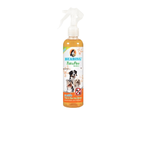 สเปรย์กำจัดเห็บหมัดสำหรับสุนัข BEARING สูตร TICK & FLEA DOG ขนาด 250ML