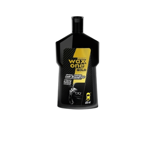 แชมพูล้างพร้อมเคลือบเงารถยนต์ WAXONE รุ่น PRESIDENT'S WAXONE GOLD CRYSTAL FINISHING CAR SHAMPOO ขนาด 650ML