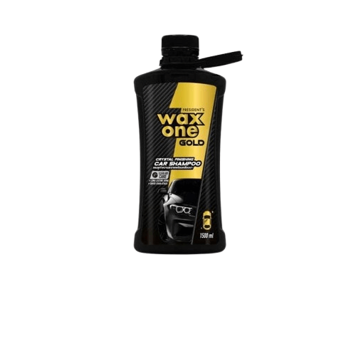 แชมพูล้างพร้อมเคลือบเงารถยนต์ WAXONE รุ่น PRESIDENT'S WAXONE GOLD CRYSTAL FINISHING CAR SHAMPOO ขนาด 1500ML_0