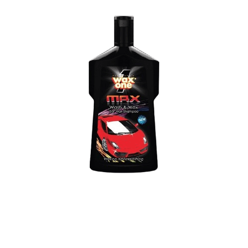 น้ำยาล้างรถยนต์พร้อมเคลือบเงา WAXONE รุ่น MAX SERIES ขนาด 600ML (เหมาะสำหรับรถทุกสี)_0