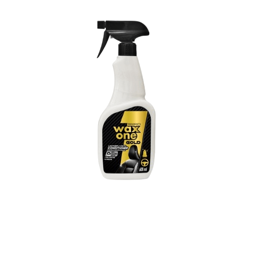 สเปรย์เคลือบเงาเบาะหนังรถยนต์ WAX ONE รุ่น PRESIDENT'S WAXONE GOLD LEATHER & VINYI CONDITIONER ขนาด 600ML