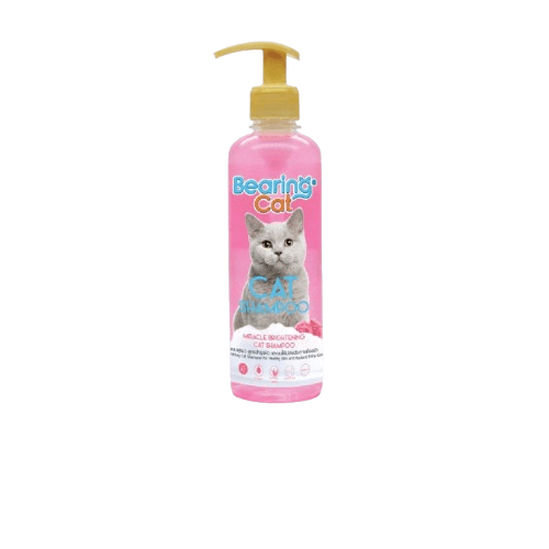 แชมพูแมว BEARING CAT สูตรอ่อนโยน ขนาด 350ML สำหรับบำรุงขนให้เงางาม