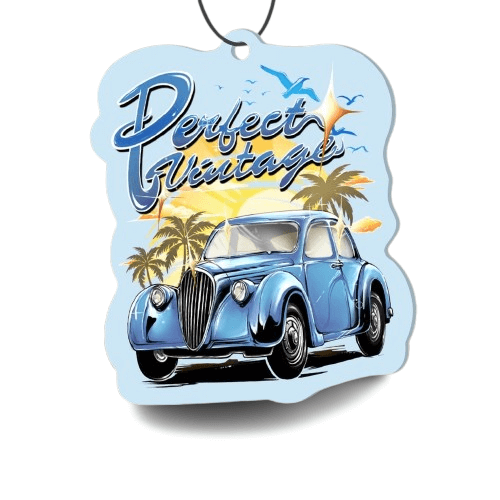แผ่นน้ำหอมปรับอากาศในรถยนต์ WAX ONE รุ่นPRESIDENT'S WAXONE GOLD AIR FRESHENER ขนาด 13G กลิ่น PERFECT VINTAGE_1
