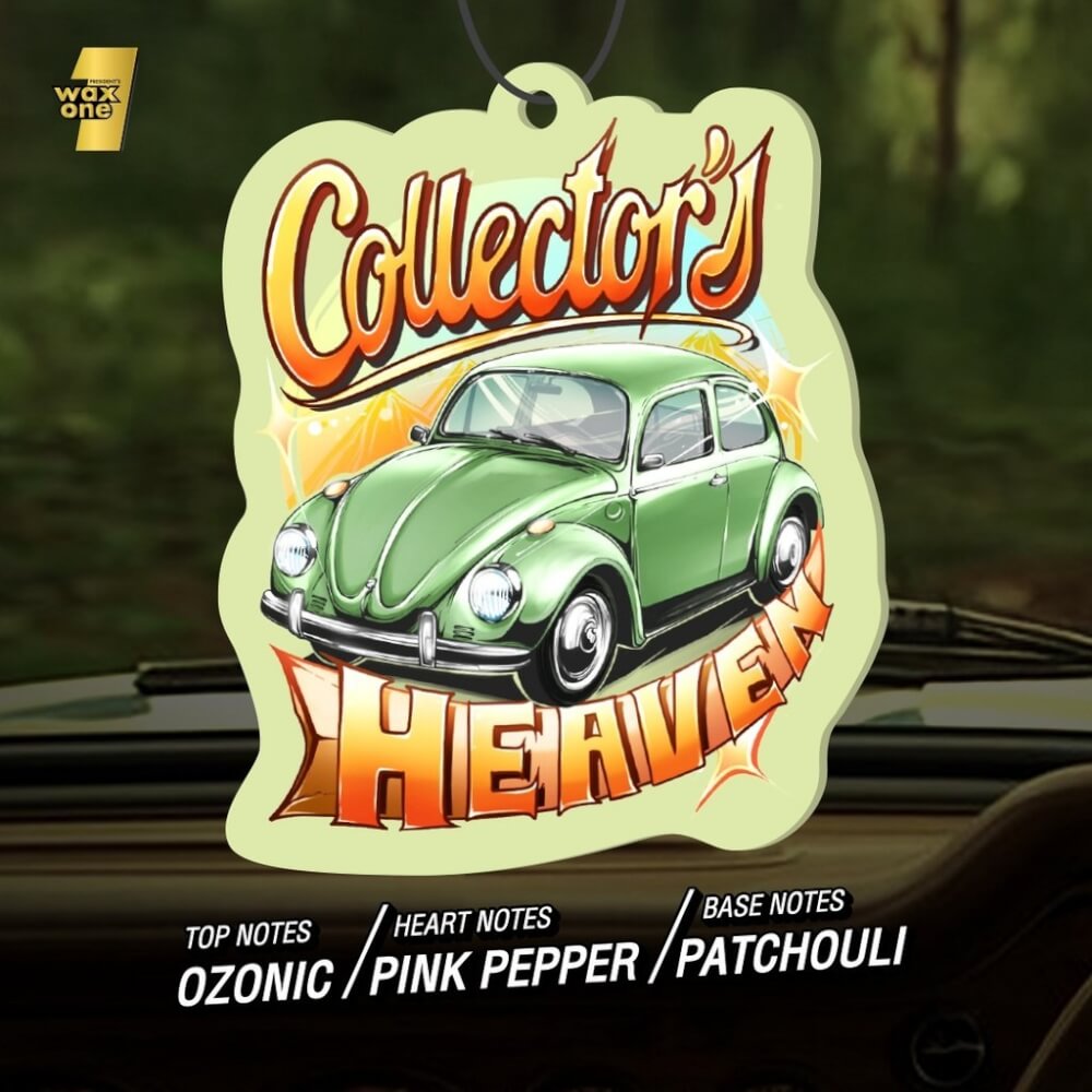 แผ่นน้ำหอมปรับอากาศในรถยนต์ WAX ONE รุ่นPRESIDENT'S WAXONE GOLD AIR FRESHENER ขนาด 13G กลิ่น COLLECTOR'S HEAVEN_3