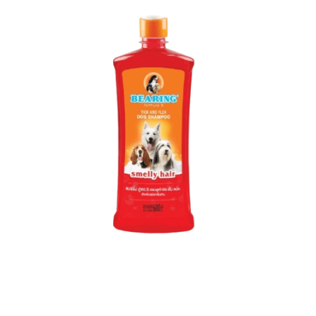 แชมพูกำจัดเห็บหมัดสำหรับสุนัข BEARING สูตร TICK & FLEA ขนาด 600ML สำหรับสุนัขมีกลิ่นสาบ_0