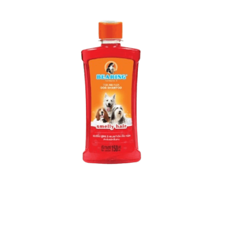 แชมพูกำจัดเห็บหมัดสำหรับสุนัข BEARING สูตร TICK & FLEA ขนาด 150ML สำหรับสุนัขมีกลิ่นสาบ_0