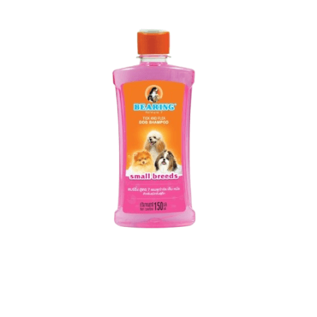 แชมพูกำจัดเห็บหมัดสำหรับสุนัข BEARING สูตร TICK & FLEA ขนาด 150ML สำหรับสุนัขพันธ์ุเล็ก_0