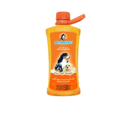 แชมพูกำจัดเห็บหมัดสำหรับสุนัข BEARING สูตร TICK & FLEA ขนาด 1500ML สำหรับสุนัขทุกสายพันธ์ุ_0