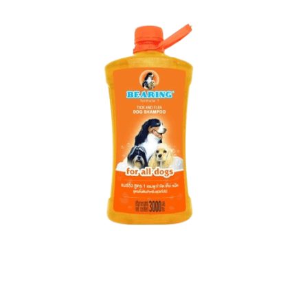 แชมพูกำจัดเห็บหมัดสำหรับสุนัข BEARING สูตร TICK & FLEA ขนาด 3000ML สำหรับสุนัขทุกสายพันธ์ุ_0