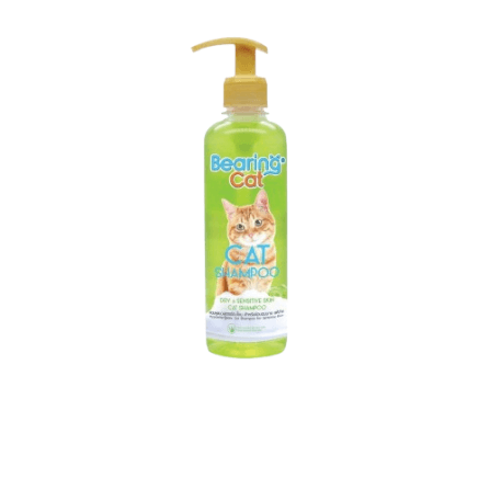 แชมพูแมว BEARING CAT สูตรอ่อนโยน ขนาด 350ML สำหรับแมวผิวแห้งและผิวบอบบาง_0