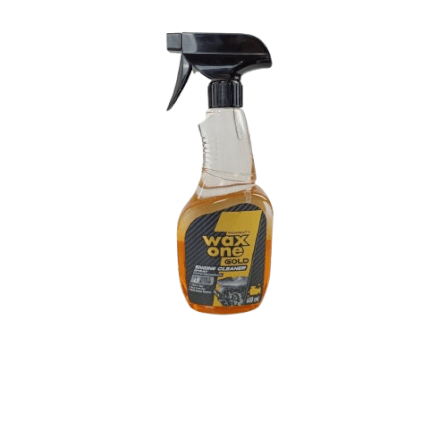 สเปรย์ทำความสะอาดพร้อมเคลือบเงา WAX ONE รุ่น PRESIDENT'S WAXONE GOLD ENGINE CLEANER ขนาด 600ML_0
