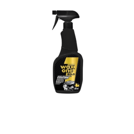 สเปรย์รักษาห้องเครื่องเคลือบเงา WAX ONE รุ่น WAXONE GOLD ENGINE PROTECTION & COATING ขนาด 600ML_1