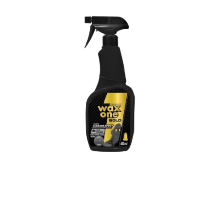 สเปรย์กำจัดคราบเบาะผ้าและพรมรถ WAX ONE รุ่น WAXONE GOLD FABRIC CLEANER ขนาด 600ML_1