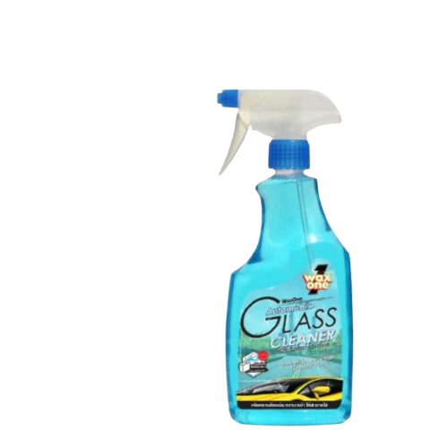 น้ำยาเช็ดกระจกรถยนต์ WAX ONE รุ่น AUTOMOBILE GLASS CLEANER ขนาด 600ML