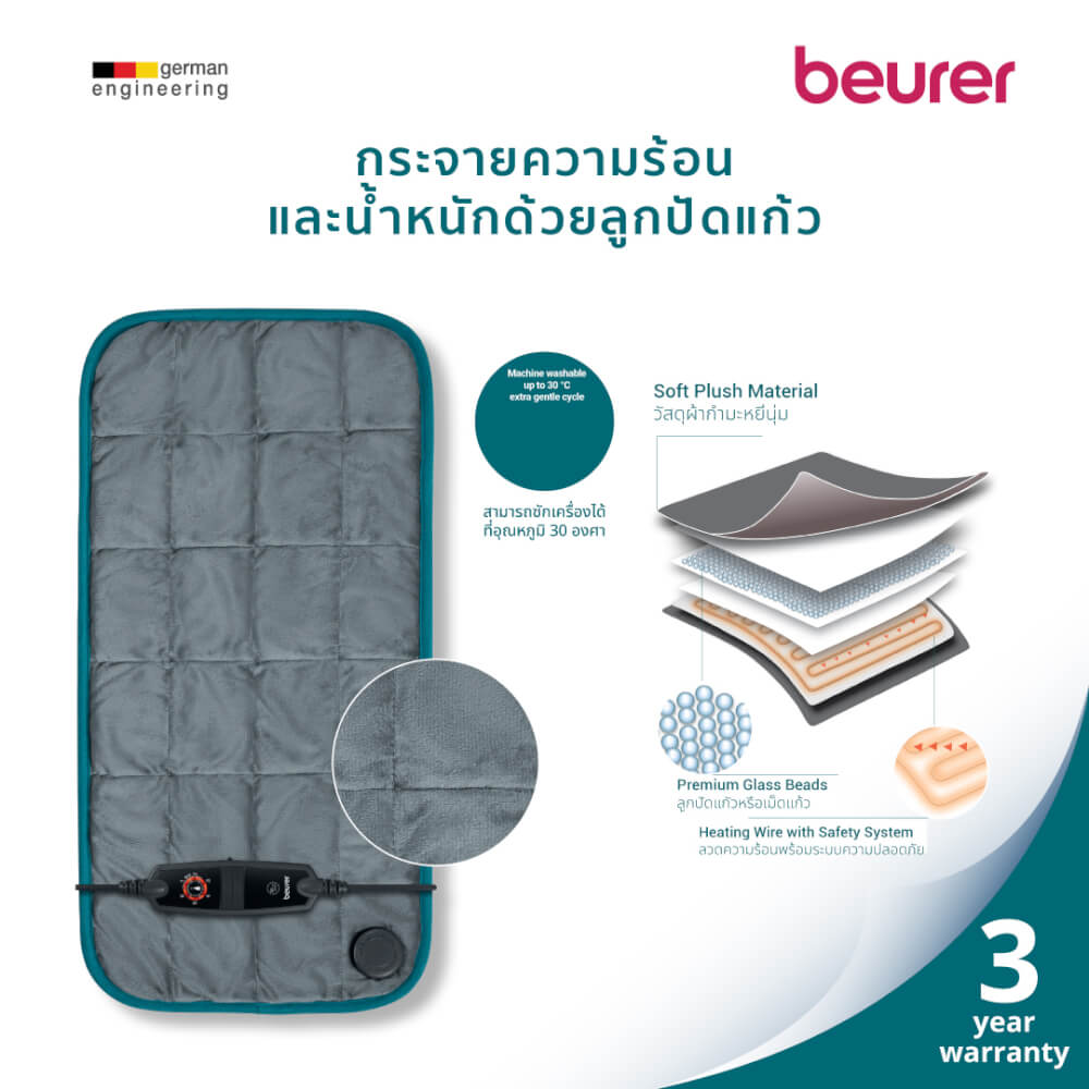 แผ่นให้ความอบอุ่น BEURER HK145 COSY WEIGHT