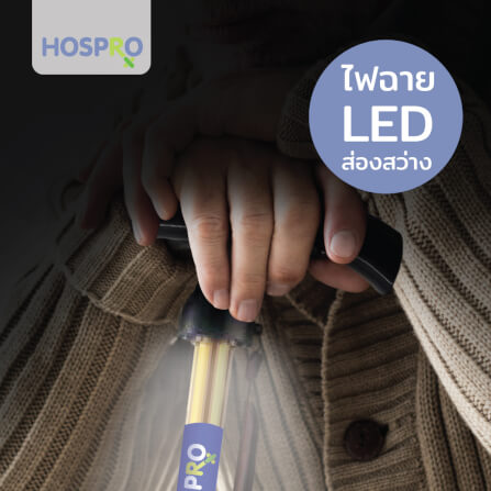 ไม้เท้าช่วยพยุง HOSPRO รุ่น H-WS9301L-1CH เตือนเมื่อไม้เท้าล้ม_2