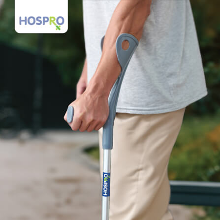 ไม้ค้ำศอกสำหรับผู้บาดเจ็บ HOSPRO รุ่น H-CH937L BIG TIP_5