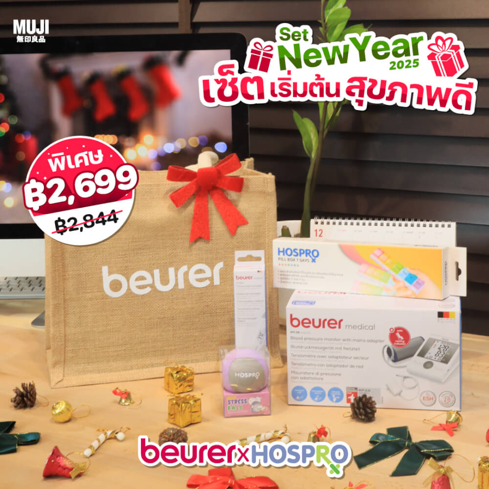 เซ็ตของขวัญปีใหม่ เซ็ตเริ่มต้นสุขภาพดี BEURER 2025_GIFTSET-A