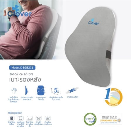 เบาะรองหลัง CLOVER C-EGB271_1