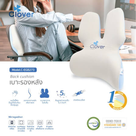 เบาะรองหลัง CLOVER C-EGB273_1