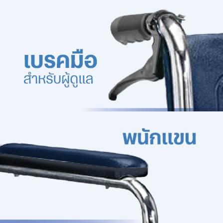 รถเข็น CLOVER C-WC281  เหล็ก กรมท่า_3