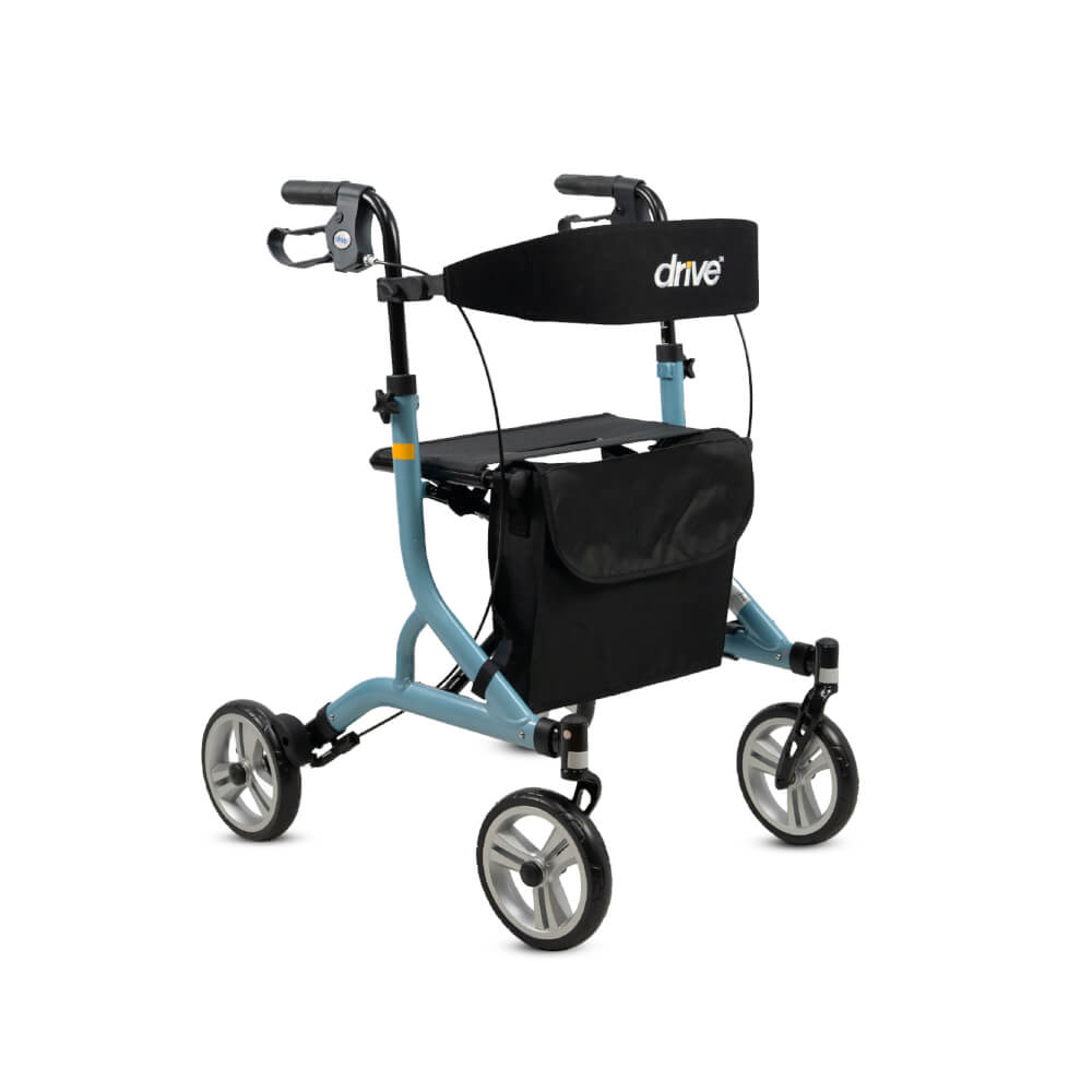 อุปกรณ์ช่วยพยุงเดิน DEVILBISS รุ่น NITRO SL ROLLATOR สีฟ้า