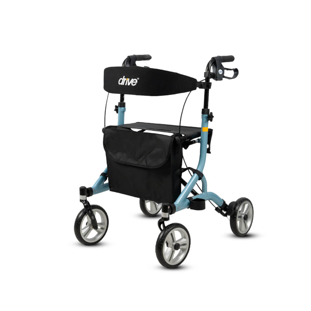อุปกรณ์ช่วยพยุงเดิน DEVILBISS รุ่น NITRO SL ROLLATOR สีฟ้า