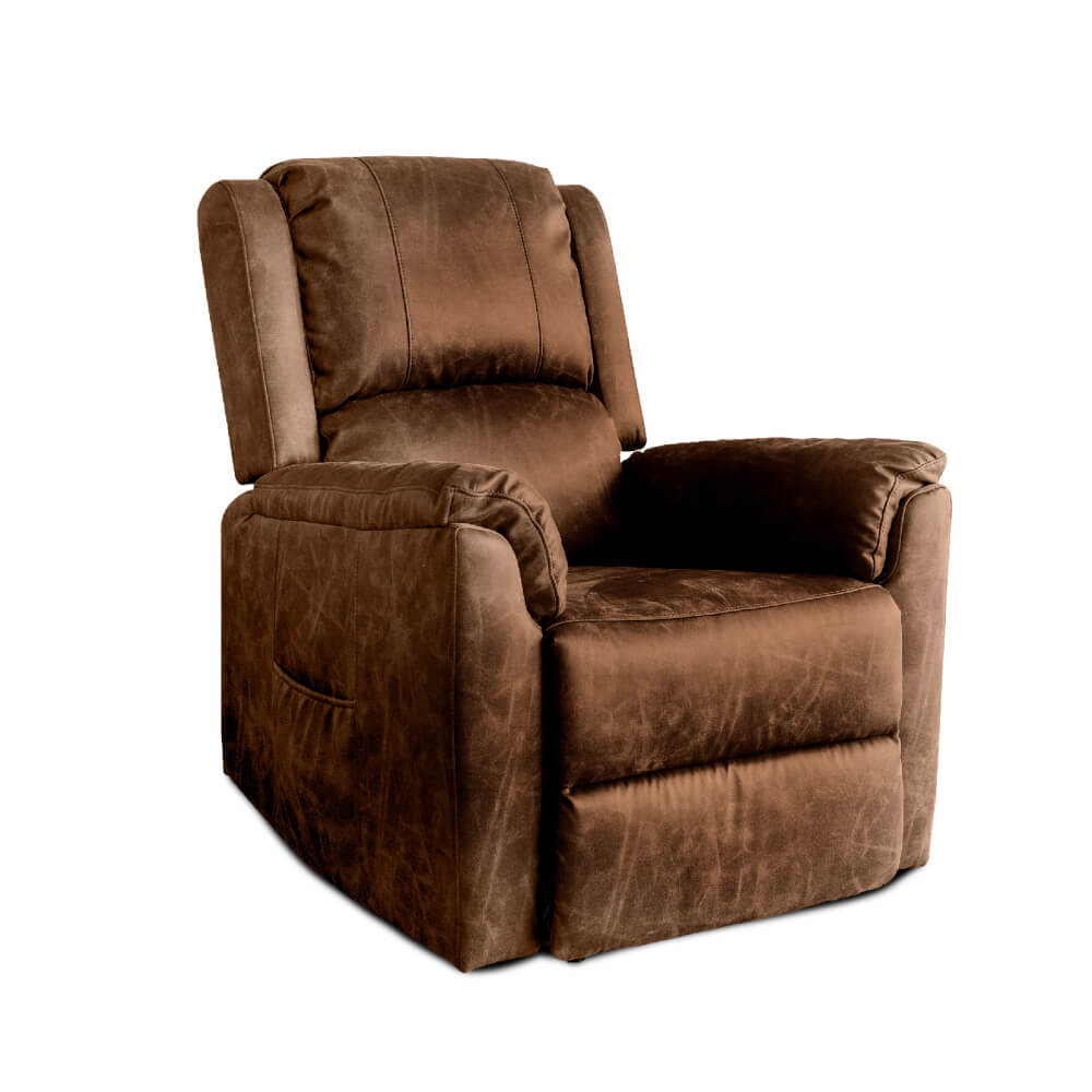 เก้าอี้พักผ่อน ปรับลุก-นั่ง DEVILBISS RELAX TOUCH ERGO รุ่น SINGLE MOTOR สีน้ำตาล