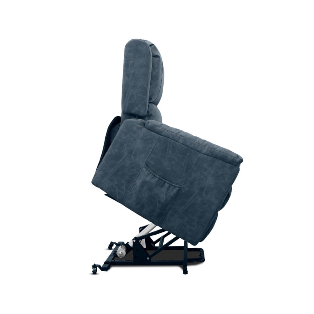 เก้าอี้พักผ่อน ปรับลุก-นั่ง DEVILBISS RELAX TOUCH ERGO รุ่น DUAL MOTOR เทาอมน้ำเงิน