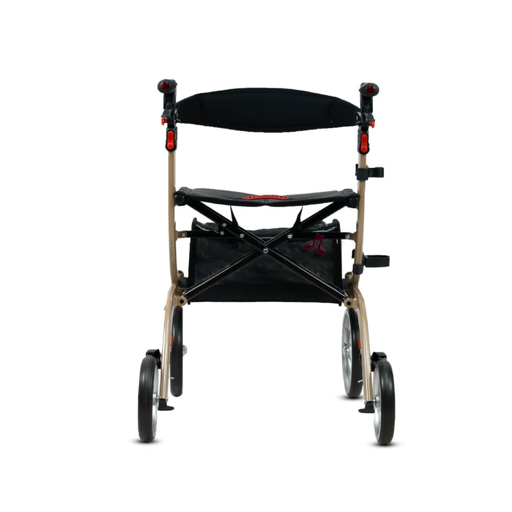 อุปกรณ์ช่วยพยุงเดิน DEVILBISS รุ่น PREMIUM ROLLATOR NITRO สีน้ำตาล