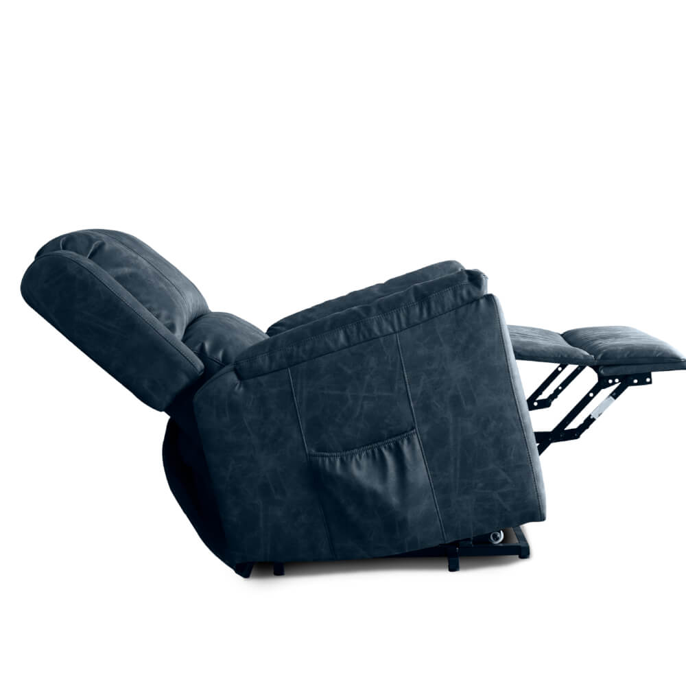 เก้าอี้พักผ่อน ปรับลุก-นั่ง DEVILBISS RELAX TOUCH ERGO รุ่น DUAL MOTOR เทาอมน้ำเงิน