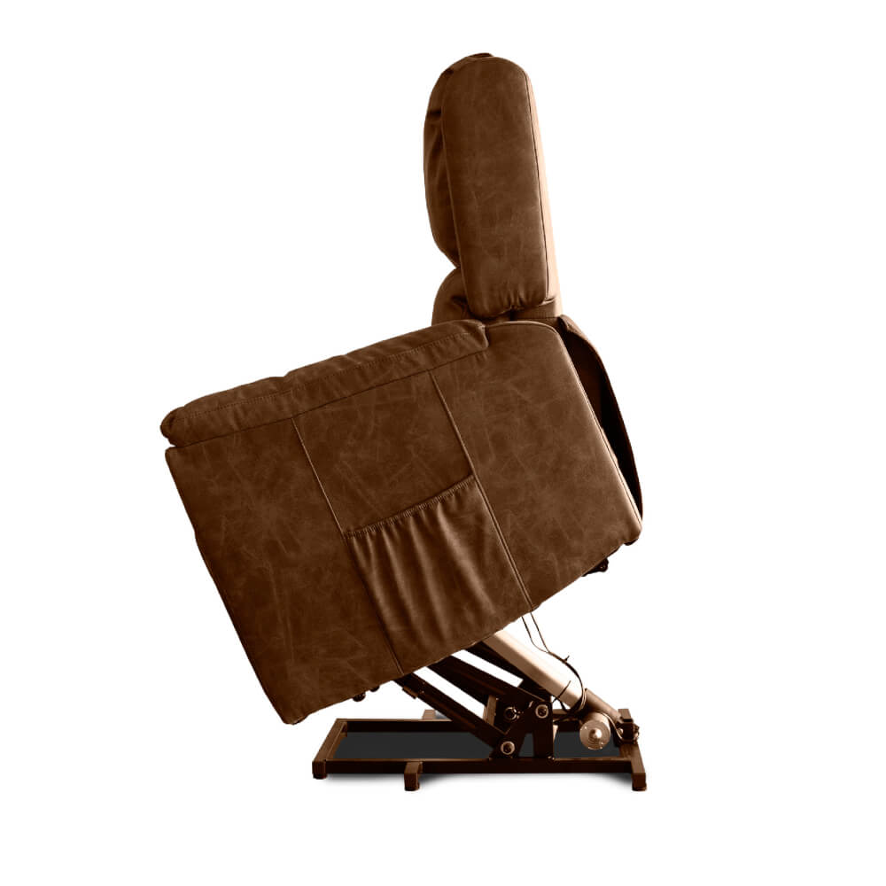 เก้าอี้พักผ่อน ปรับลุก-นั่ง DEVILBISS RELAX TOUCH ERGO รุ่น SINGLE MOTOR สีน้ำตาล