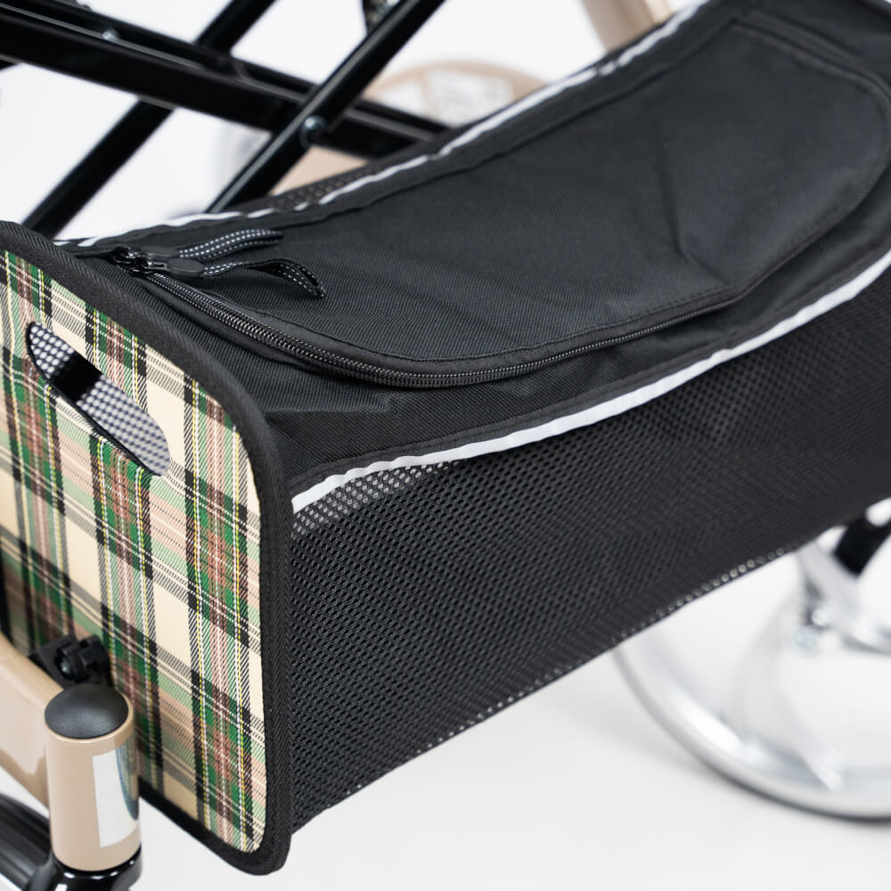 อุปกรณ์ช่วยพยุงเดิน DEVILBISS รุ่น PREMIUM ROLLATOR NITRO สีน้ำตาล