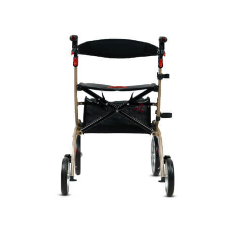 อุปกรณ์ช่วยพยุงเดิน DEVILBISS รุ่น PREMIUM ROLLATOR NITRO สีน้ำตาล_4