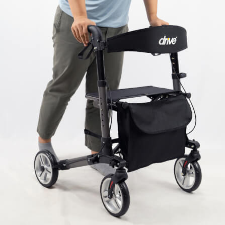 อุปกรณ์ช่วยพยุงเดิน DEVILBISS รุ่น MOKA GREY ROLLATOR_8