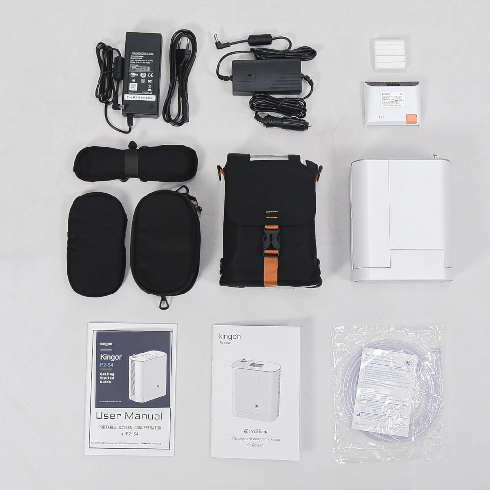 เครื่องผลิตออกซิเจนพกพา Kingon รุ่น Easy Go P2-S4 