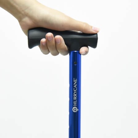ไม้เท้าช่วยพยุง พับเก็บได้ รุ่น Hurrycane Freedom สีน้ำเงิน_6