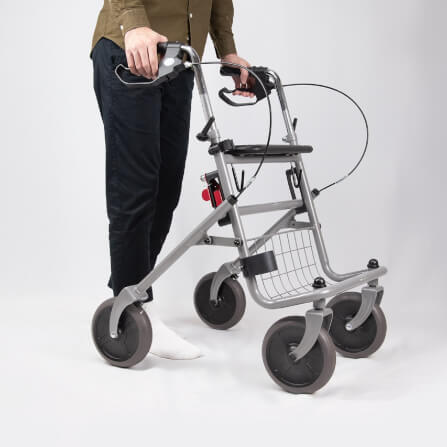 รถเข็นช่วยเดิน Devilbiss รุ่น Rollator Cristallo (USA)_6