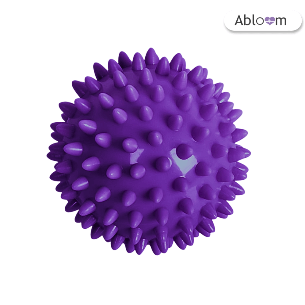 ลูกบอลนวดมีหนาม  ABLOOM  0140004012019 ม่วง_0