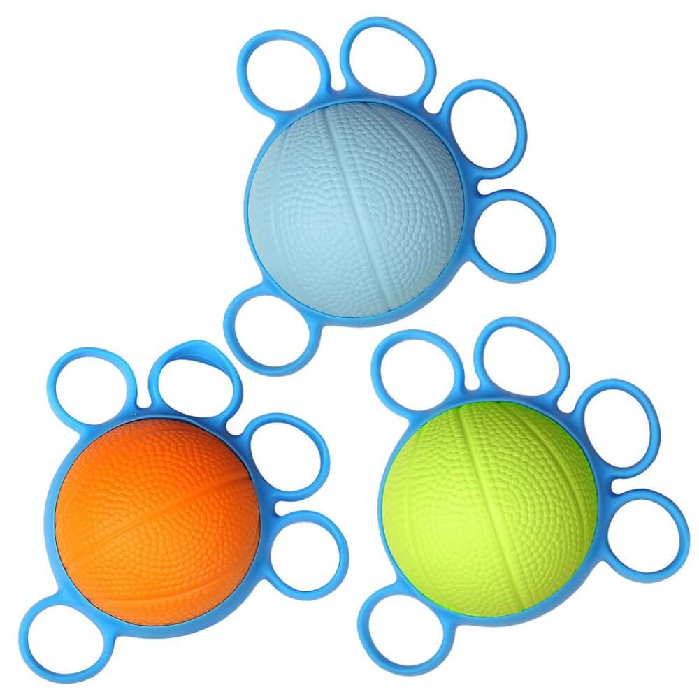 ลูกบอลบริหารมือ แบบสวมนิ้ว  ABLOOM  0060017001018_คละสี_0