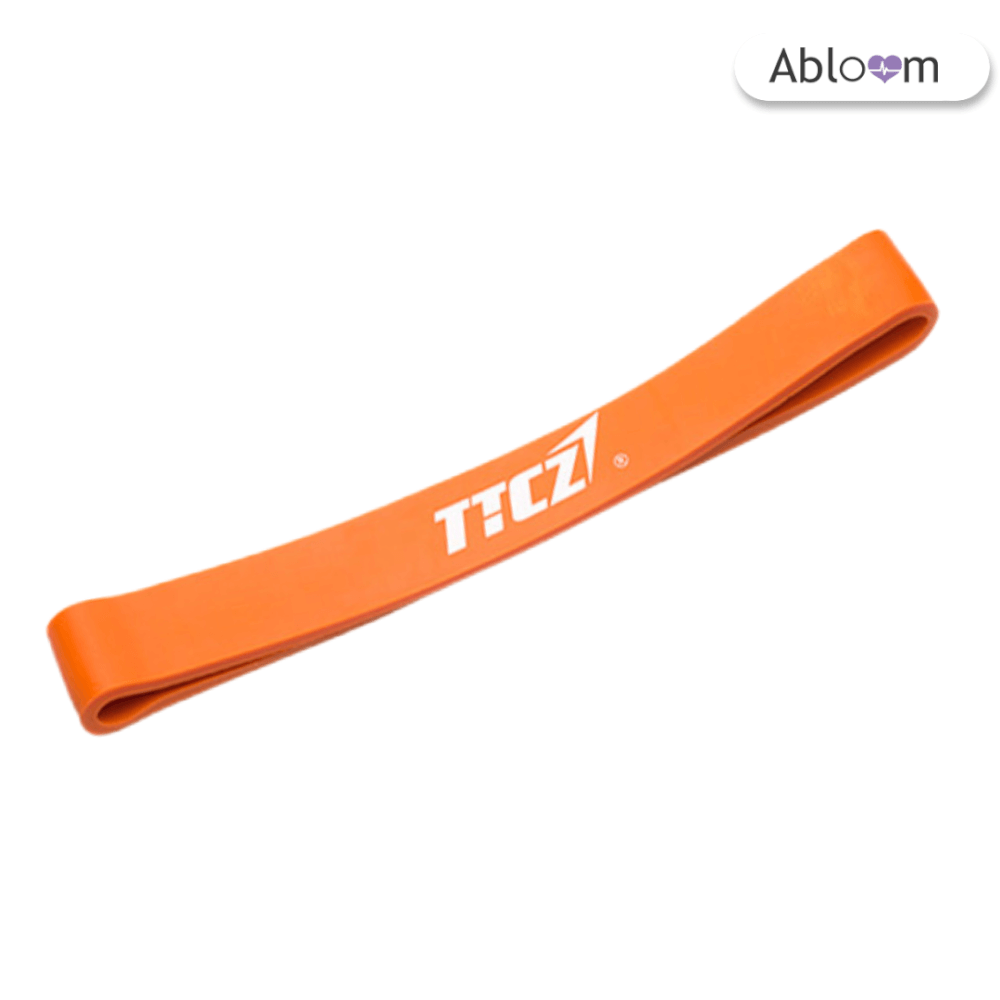 ยางยืด ออกกำลังกายแบบวงกลม  ABLOOM  0150029004012  แรงต้าน 30-80 LB ส้ม