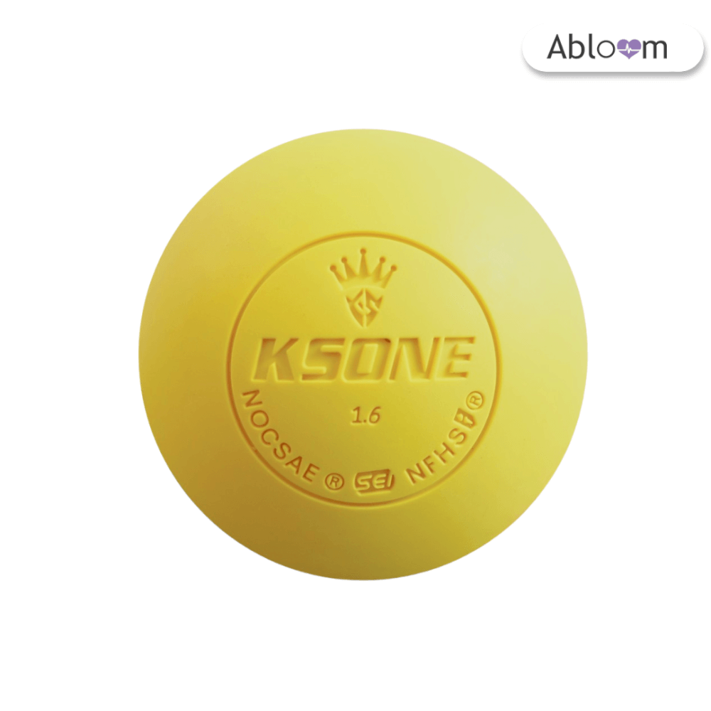 ลูกบอลนวด ABLOOM รุ่น 0140009008017 สีเหลือง คลายกล้ามเนื้อ