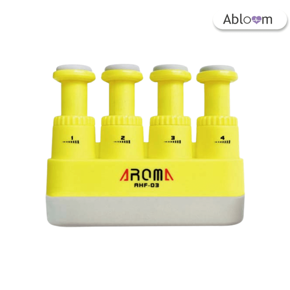 อุปกรณ์บริหารนิ้วมือ  ABLOOM รุ่น 0060001007019 สีเหลือง