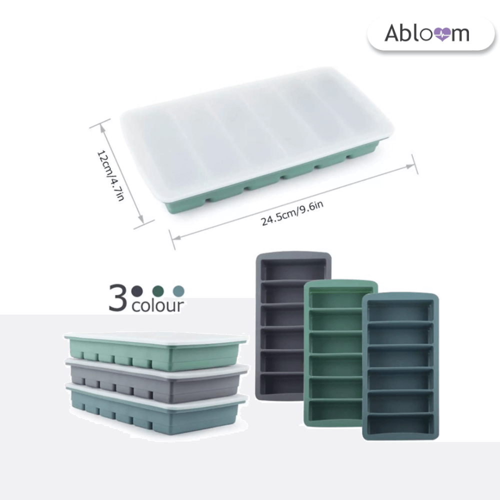 ถาดซิลิโคน ABLOOM รุ่น 0080039001018 สีเขียว