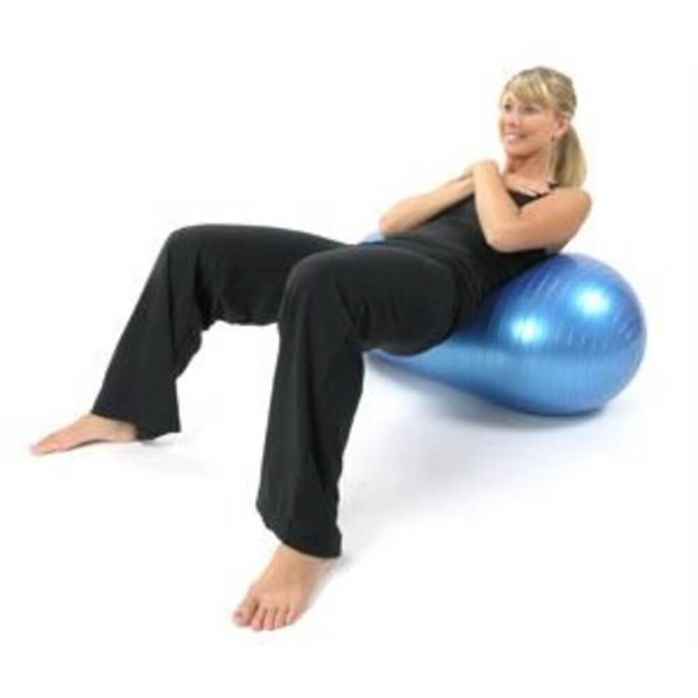 ลูกบอลโยคะ ทรงถั่ว ABLOOM 0160027018010_ฟ้า