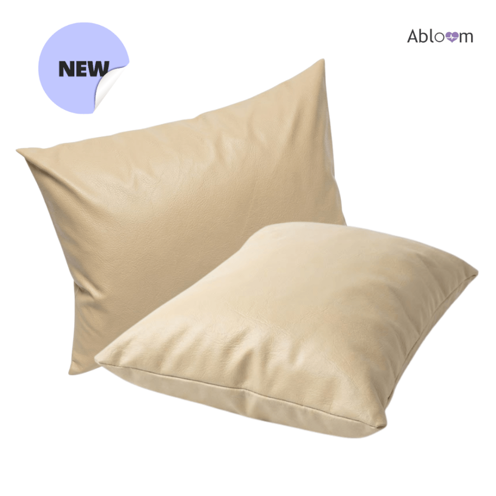 หมอนนอนผู้ป่วย ใยสังเคราะห์ ABLOOM_สีเบจ