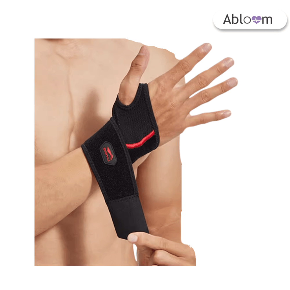 สายรัดข้อมือกีฬา ABLOOM 0200010004016 รุ่นมีช่องสอดนิ้ว