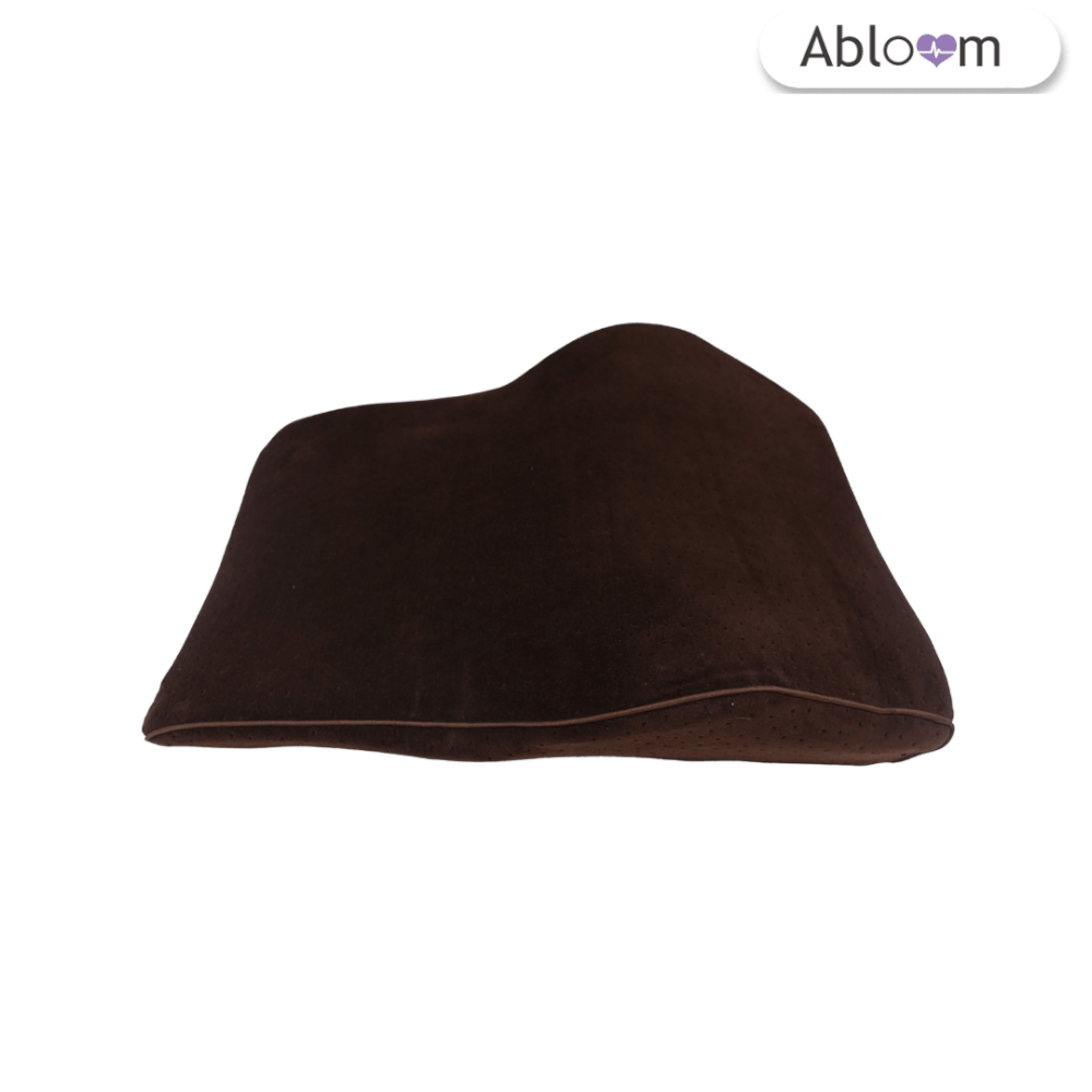 แพ็คคู่ เบาะรองหลัง เมมโมรี่โฟม ABLOOM_สีน้ำตาล